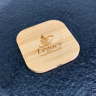 Nature Inspired Bamboo Fast Charging 15W Pad